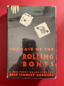 The Case of the Rolling Bones 1st Edition 1939 Erle Stanley Gardner w/DJ VG - Imagen 1 de 24