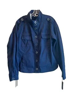 Giacca donna Maurices taglia XXL blu navy 100% cotone nuova - Foto 1 di 5