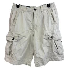 American Eagle Cargo Shorts Herren Größe 28 Weiß Creme Farbe A47 - Bild 1 von 6