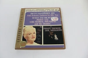 Peggy Lee Pretty Eyes George Shearing Beauty and the Beast Reel to Reel Tape - Imagen 1 de 15