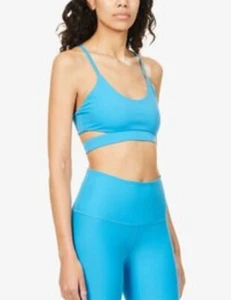 Bandier Rowan Cutout Bra Size XL Tide Blue Athleisure - Picture 1 of 8