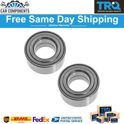 TRQ Front Wheel Hub Bearings Left & Right Set of 2 For 1991-17 Dodge Stealth - Image 1 of 4