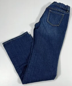 OLD NAVY Jeans Pants Girls 10 Reg Blue Denim Bootcut Stretch 25" x 25" - Picture 1 of 7