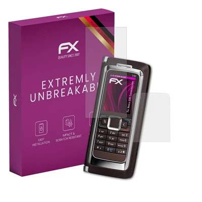 atFoliX Glass Protector for Nokia E90 Communicator 9H Hybrid-Glass - Image 1 of 4
