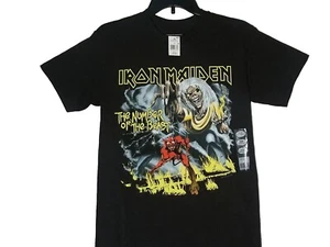 Iron Maiden T Shirt The Number Of The Beast Size Men's Small New with Tags - Picture 1 of 3