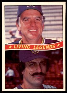 1984 Donruss Gaylord Perry/Rollie Fingers Baseball Cards #A