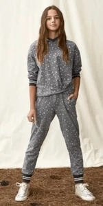 Matilda Jane Just Imagine Rani Girls Star Print Joggers 8 NWT - Picture 1 of 15