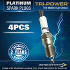 4 X Tri-Power Platinum Spark Plugs For Rover 2000 2200 Sc Tc 2.0L 2.2L 4Cyl Sohc