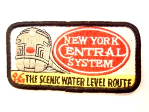 old embroidered patch: New York Central System - The Scenic Water Level Route - Picture 1 of 3