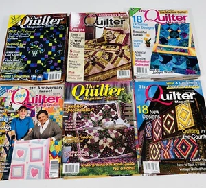 Lot Of 38 The Quilter Magazines - Imagen 1 de 10