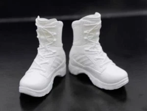 New VSTOYS 1/6 Female Black Combat Boots Shoes Model Fit 12'' Action Figure Toy - Picture 1 of 9