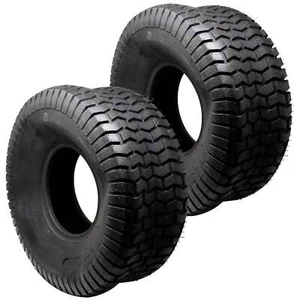 2PK 18x6.50-8 Turf Lawn Mower Heavy Duty 4 PLY Tubeless Tires 18 650 8 - Picture 1 of 3