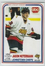 2003-04 Johnstown Chiefs (ECHL) Jason Notermann