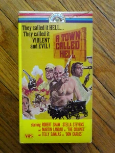 EINE STADT NAMENS HELL VHS Robert Shaw Telly Savalas Western Fahndung Goodtimes Video - Bild 1 von 3