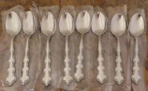 Oneida Mozart Juego de 8 cucharaditas cucharas cubiertos de acero inoxidable de lujo lote D nuevo - Imagen 1 de 7