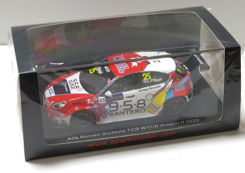 Spark S8972 1/43 Alfa Romeo Giulietta TCR #25 Team Mulsanne 9ª Gara 2 WTCR 2020