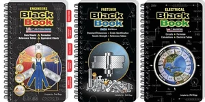 BLACK BOOK TRIO... ENGINEERS + FASTENERS + ELECTRICAL BOOKS (ENGINEERING) - Picture 1 of 1