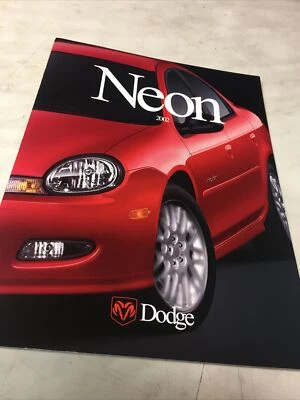 Dodge Neon 2002 Catalogo Opuscolo Prospetto Opuscolo Pubblicità IN Inglese - Immagine 1 di 4