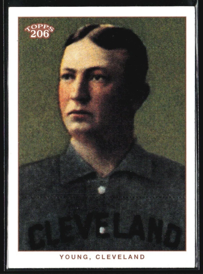 CY YOUNG 2002 TOPPS 206 #306 CLEVELAND INDIANS - Image 1 of 2