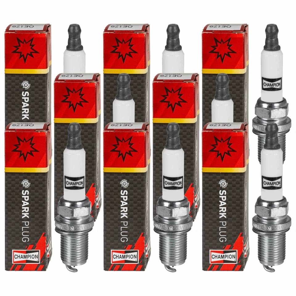 8x CHAMPION Zündkerzen Nickel für VW Transporter III Bus A18_A 2.0 Turbo ECi - Bild 1 von 2