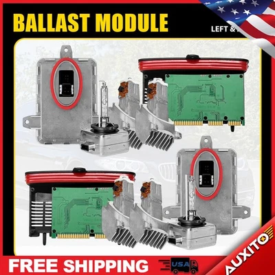 Juego de módulos de conductor de faros de xenón TMS para BMW 5' F10 F11 LCI 528i 520d 2012-2016 Foto 1 de 4