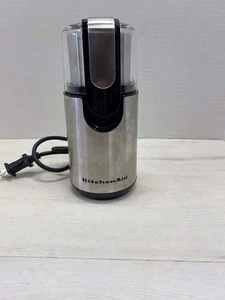 KitchenAid Coffee Grinder Stainless Steel BCG1110B0 Tested Great - Picture 1 of 7