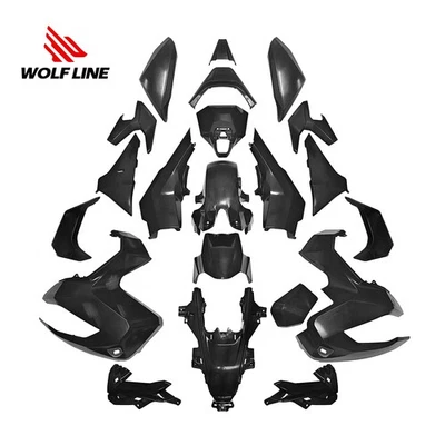 Motorcycle Unpainted Injection Molding Fairing Kits For Honda ADV350 2022-2025 - Imagem 1 de 4