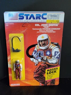 Col. John Griffin 1986 STARCOM Vintage Coleco MOC NEW UNPUNCHED - Image 1 of 2