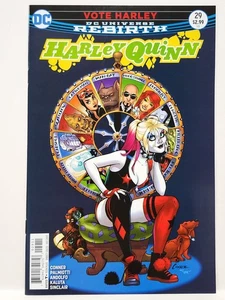 Harley Quinn #29 DC Universe Rebirth 2017 Amanda Conner Wheel of Misfortune  - Picture 1 of 5