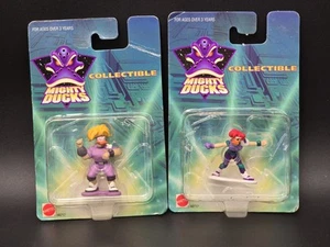 Mighty Ducks TANYA & MALLORY Collectible Action Figure Mattel NEW Mini NHL - Picture 1 of 7