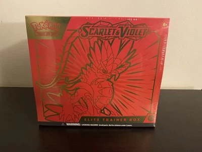 Pokemon TGC Escarlata y Violeta Elite Entrenador Caja ETB Koraidon NUEVO SELLADO DE FÁBRICA Foto 1 de 4