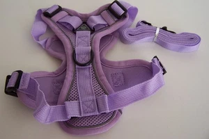 Jolifield No Pull Hundegeschirr mit Leine Set Größe MED reflektierend LILA - Bild 1 von 5