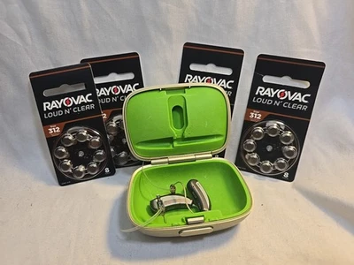 Audífono Phonak Brio 3 R&L gris/negro baterías probadas incluidas ¡ESTUCHE gratuito!! Foto 1 de 4