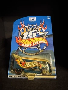 HOT WHEELS-VW DRAG BUS 15th Annual Convention 2001- 1 Of 6000 (yellowed) - Picture 1 of 2
