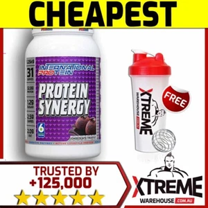 INTERNATIONAL PROTEIN SYNERGY 5 1.25kg VANILLA// WPI WPC BLEND WHEY ISOLATE && - Picture 1 of 1