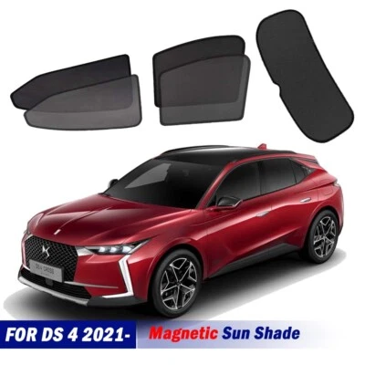 Magnetic Sun Shades For Generation 2 DS4 2021- Front Mid Back Windows Sun Blind - Image 1 of 4