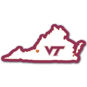 Virginia Tech Hokies Home State Aufkleber - Bild 1 von 1