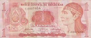 Billet banque HONDURAS 1 LEMPIRA 2010 état voir scan 464 - Picture 1 of 1