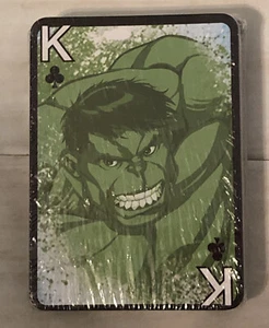 Marvel The Hulk Neu Versiegelt Spielkarten Große Größe - Bild 1 von 8