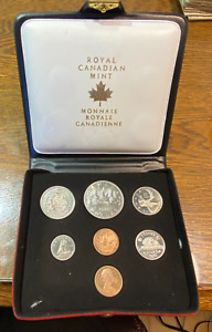 1972 Canada Gem White Prooflike Set in Red Box of Issue CHRC