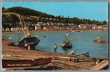 SHALDON from Teignmouth Devon, J Salmon Postcard 1969