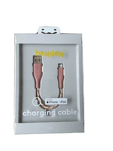 Heyday 6in Charging Cable Lighting High Speed Charging Made For iPhone/iPad, new - Picture 1 of 4
