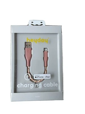 Heyday 6in Charging Cable Lighting High Speed Charging Made For iPhone/iPad, new - Image 1 of 4