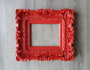 8.5x11 Red Picture Frame Art Photography Family Graduate Gift Frame - Picture 1 of 6