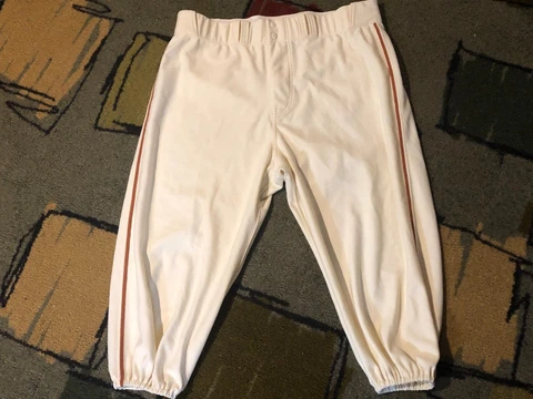 AUTHENTIC TEAM ISSUED Nike Texas Longhorns Cream Baseball Pants Mens 42 jersey Cover
