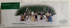 Dept 56 Dickens Village #58410 Here We Come A-Wassailing (Neu im Karton) - Bild 1 von 6