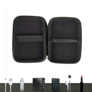 USB External HDD Hard Drive Disk Hard Case Bag Carry Pouch Case Cover J3D0 X2E8 - Foto 1 di 11
