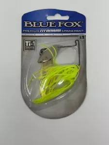 * BLUE FOX * PREMIUM TI-1 SPINNER BAIT * 1/2 OZ 'SHRP CHRT WILLOW' BFT12WW04GG - Picture 1 of 2