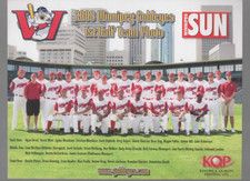 WINNIPEG GOLDEYES 2008 TEAM PHOTO