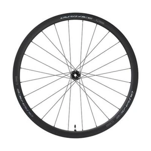 front wheel dura-ace c36 28 wh-r9270-c36-tl-f tubeless pp12x100mm di brake - Picture 1 of 1